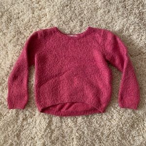5/$20 Fuzzy pink sweater